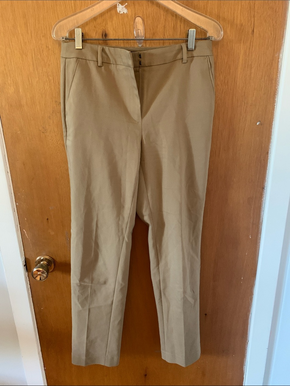 RW&CO. Slim Tailored Trousers in Tan